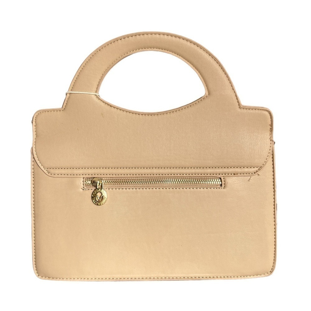 NWT Valentino Orlandi Quilted Lunchbox  Bag with Crossbody Strap - Picture 4 of 10